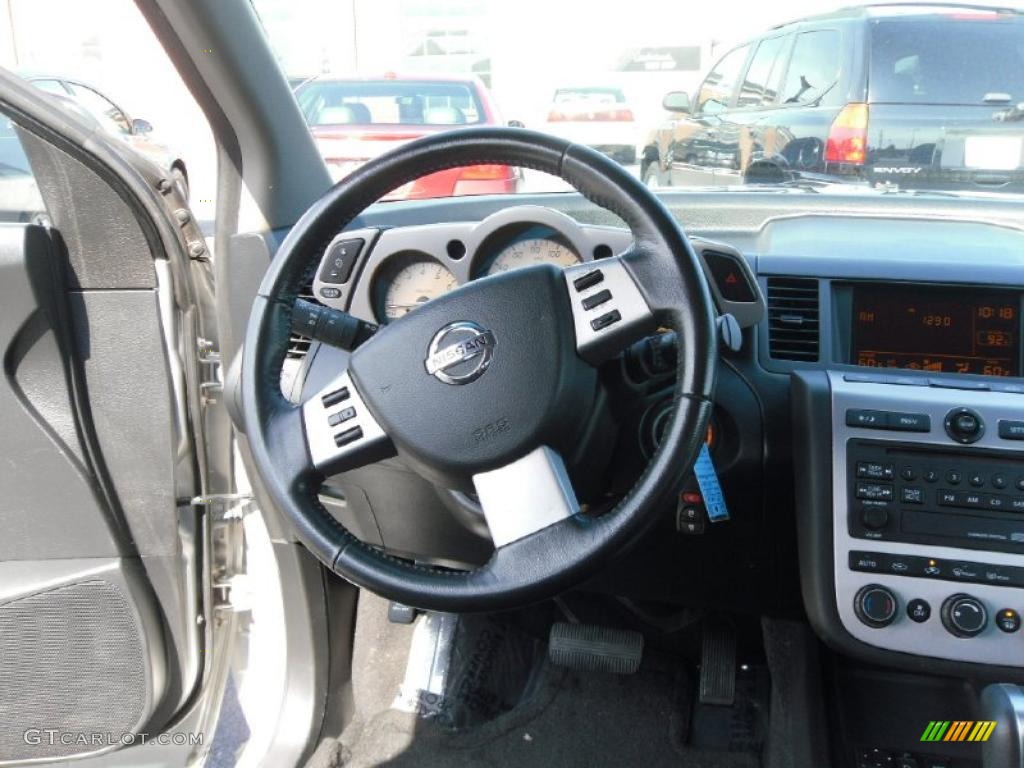 2005 Murano S AWD - Sheer Silver Metallic / Charcoal photo #16