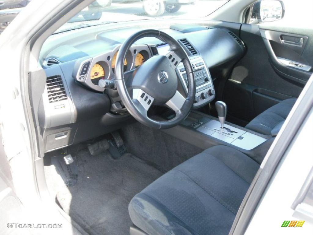 2005 Murano S AWD - Sheer Silver Metallic / Charcoal photo #26