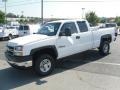 Summit White - Silverado 2500HD Work Truck Extended Cab Photo No. 1