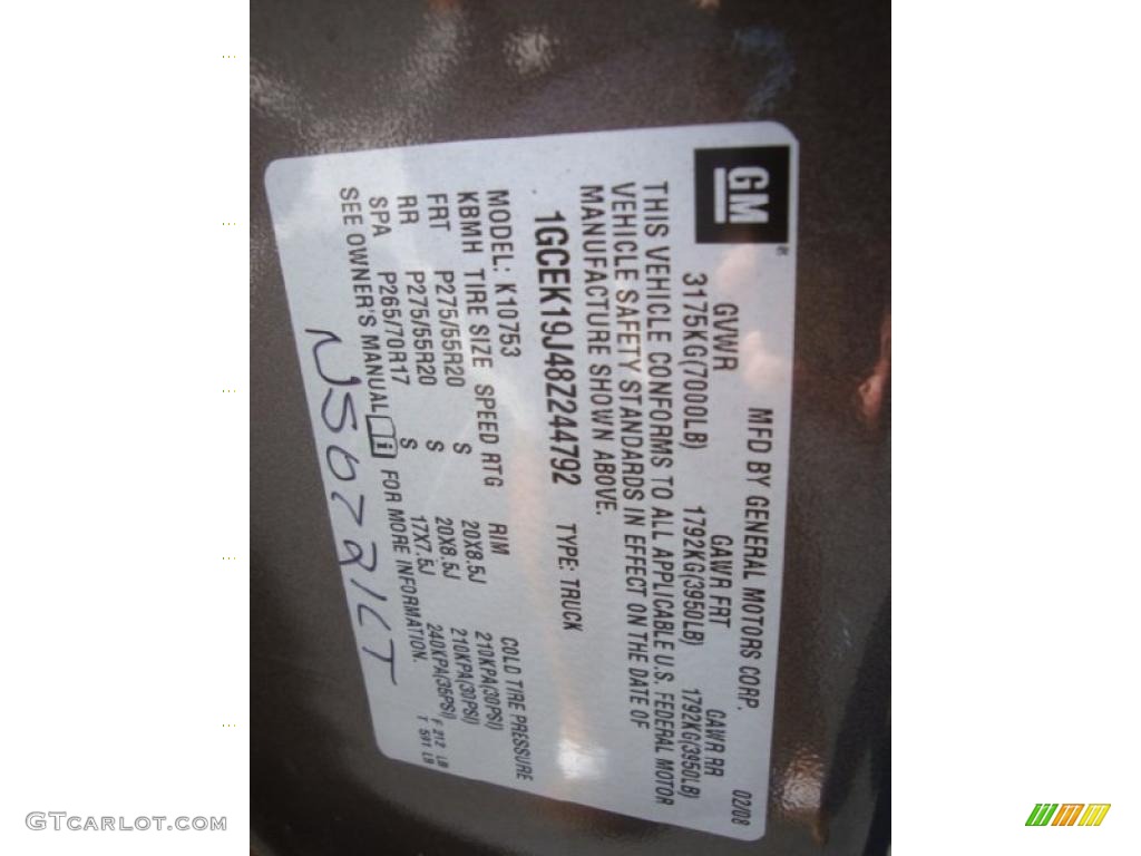 2008 Silverado 1500 LT Extended Cab 4x4 - Desert Brown Metallic / Dark Titanium photo #19