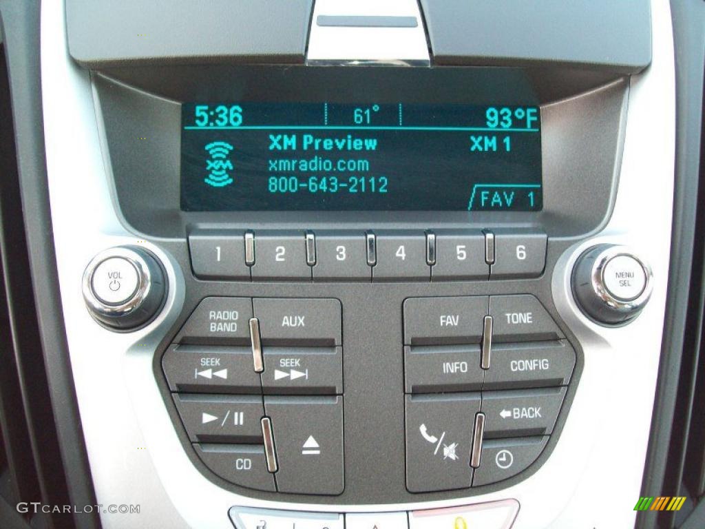 2010 Equinox LTZ AWD - Summit White / Jet Black/Light Titanium photo #8