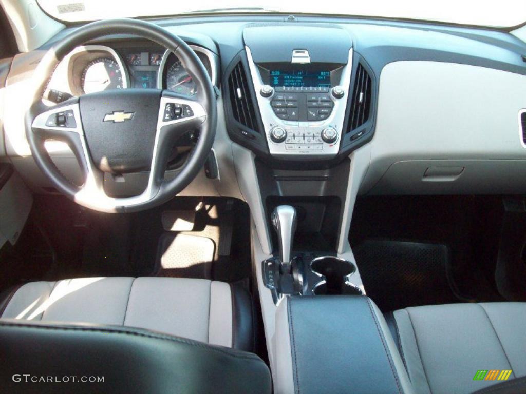 2010 Equinox LTZ AWD - Summit White / Jet Black/Light Titanium photo #9