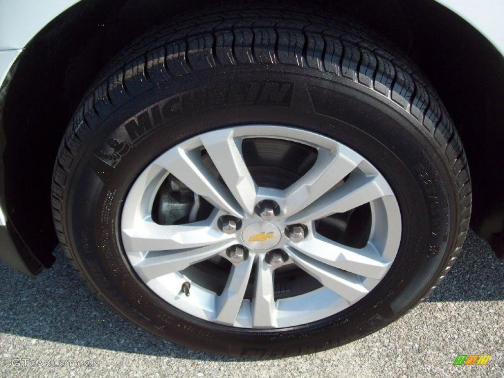 2010 Equinox LTZ AWD - Summit White / Jet Black/Light Titanium photo #20