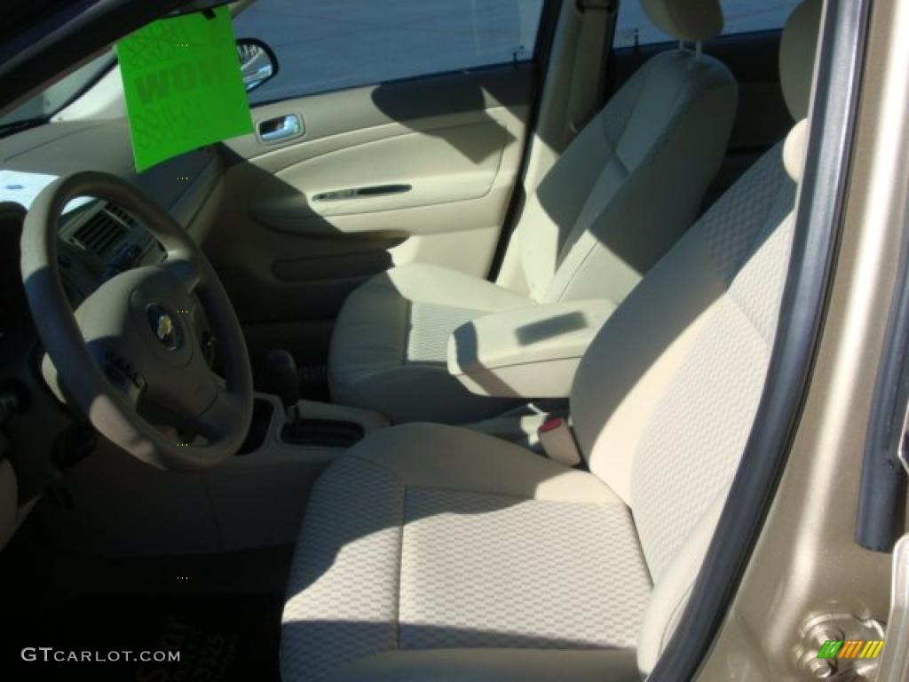 2007 Cobalt LT Sedan - Sandstone Metallic / Neutral Beige photo #10