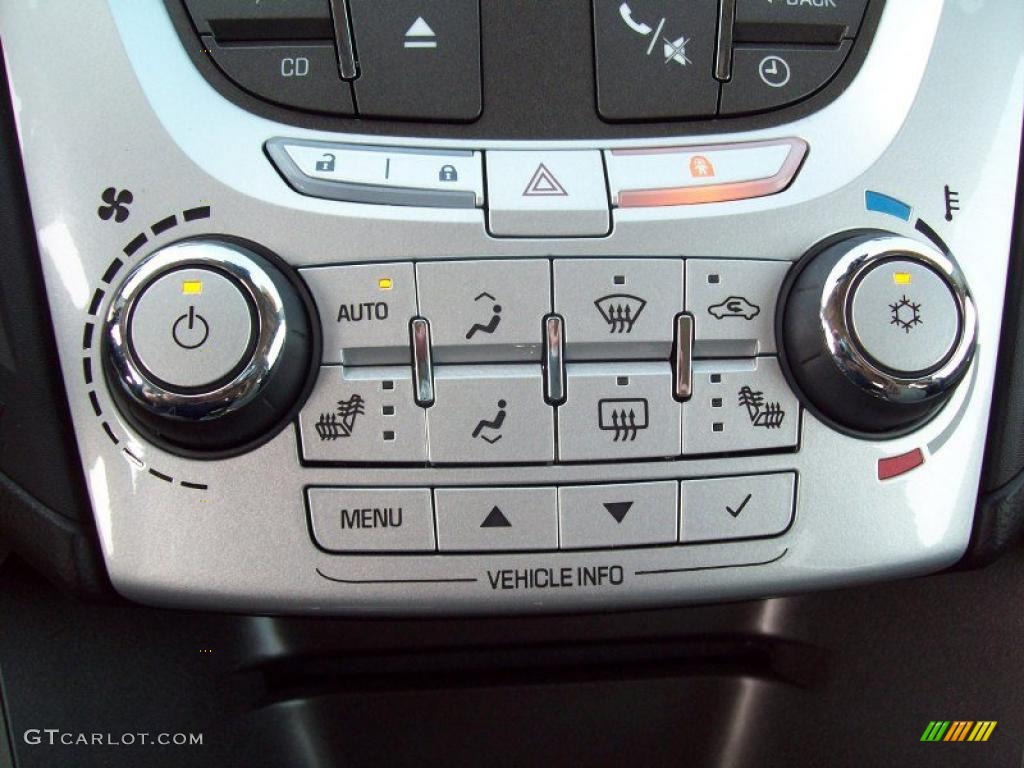 2010 Equinox LTZ AWD - Summit White / Jet Black/Light Titanium photo #23