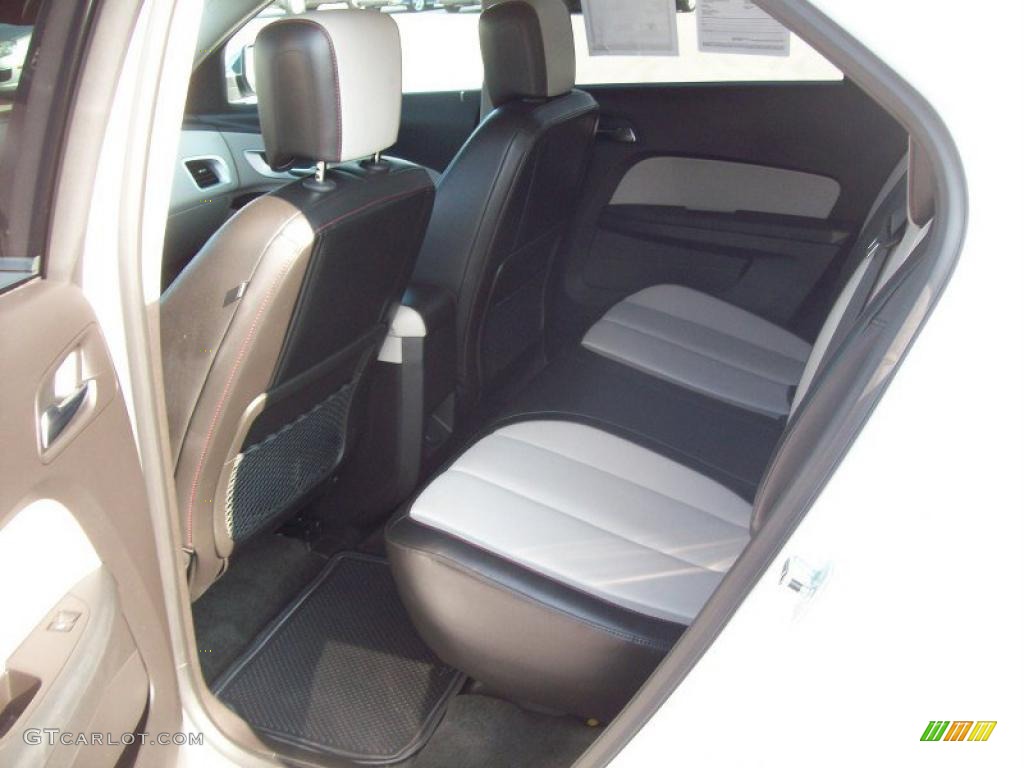 2010 Equinox LTZ AWD - Summit White / Jet Black/Light Titanium photo #31