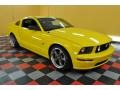 2005 Screaming Yellow Ford Mustang GT Premium Coupe  photo #1