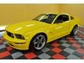 2005 Screaming Yellow Ford Mustang GT Premium Coupe  photo #3