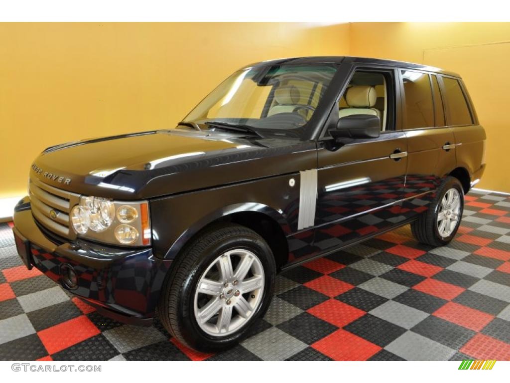 2006 Range Rover HSE - Buckingham Blue Metallic / Ivory/Aspen photo #3