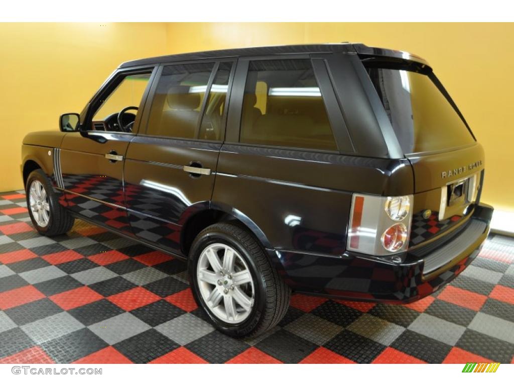 2006 Range Rover HSE - Buckingham Blue Metallic / Ivory/Aspen photo #4