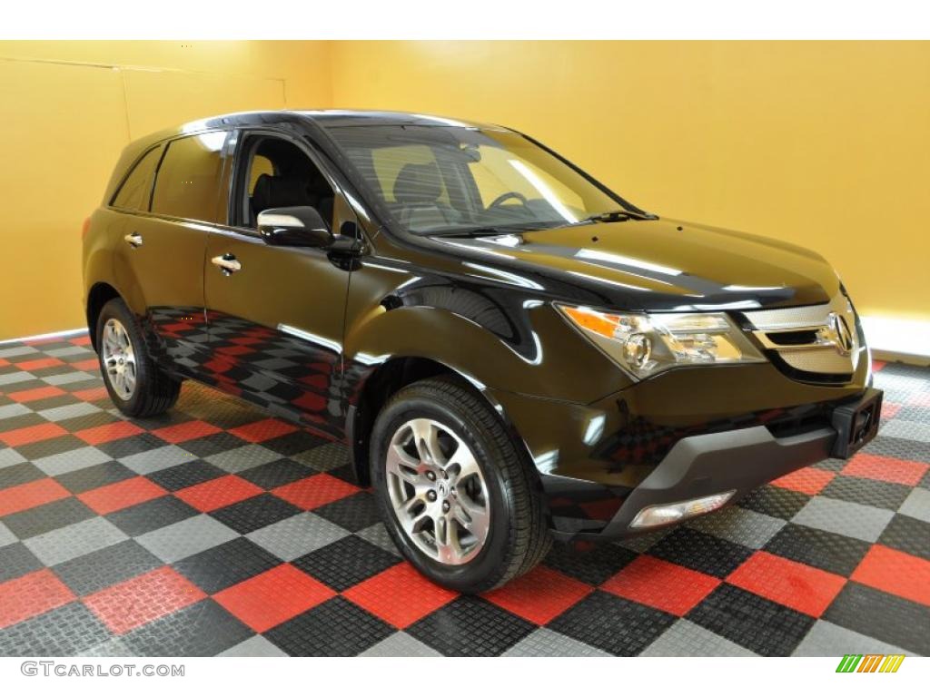 2007 MDX Technology - Formal Black Pearl / Ebony photo #1
