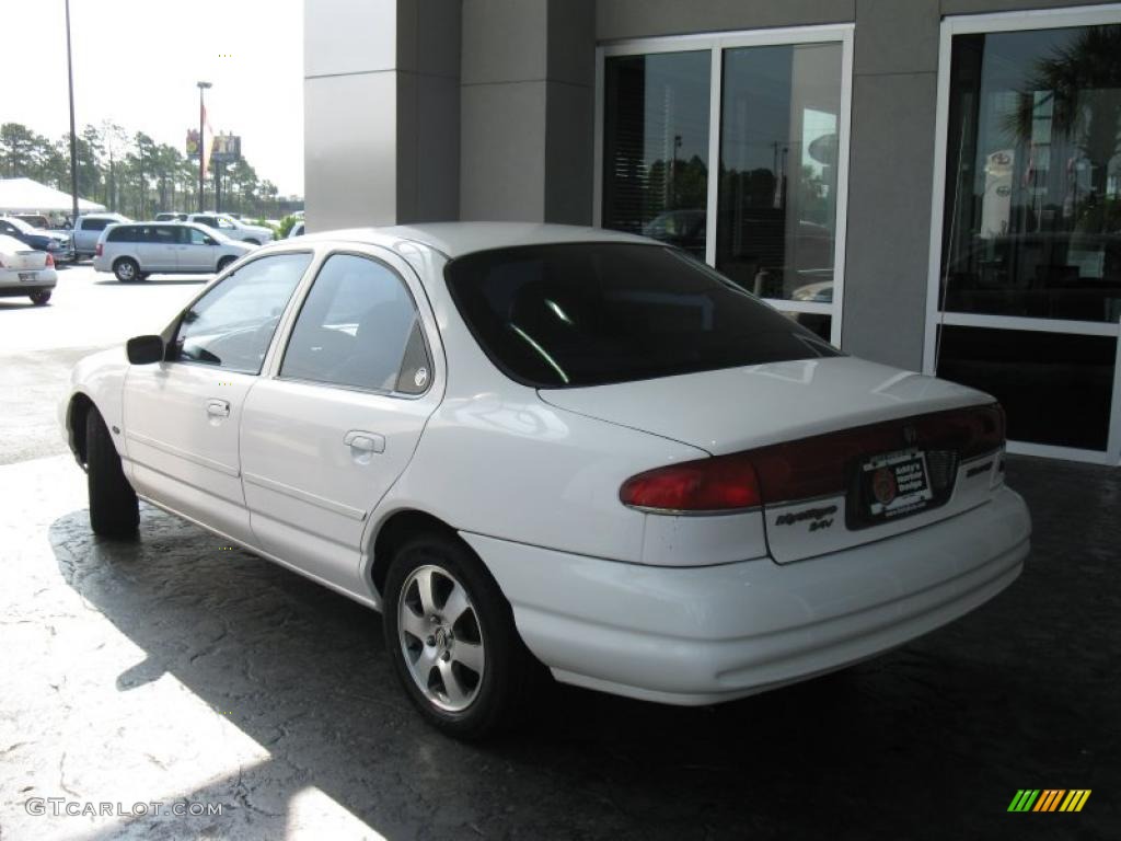 1999 Mystique LS - Vibrant White / Prairie Tan photo #5