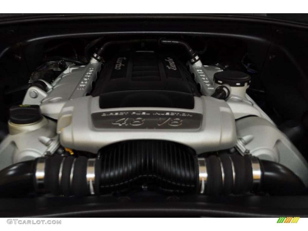 2008 Porsche Cayenne Turbo 4.8L DFI Twin-Turbocharged DOHC 32V VVT V8 Engine Photo #33372885