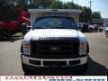Oxford White - F450 Super Duty Regular Cab 4x4 Chassis Dump Truck Photo No. 3