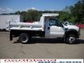 Oxford White - F450 Super Duty Regular Cab 4x4 Chassis Dump Truck Photo No. 5