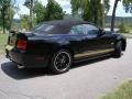 2007 Black/Gold Stripe Ford Mustang Shelby GT-H Convertible  photo #3