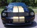 2007 Black/Gold Stripe Ford Mustang Shelby GT-H Convertible  photo #8