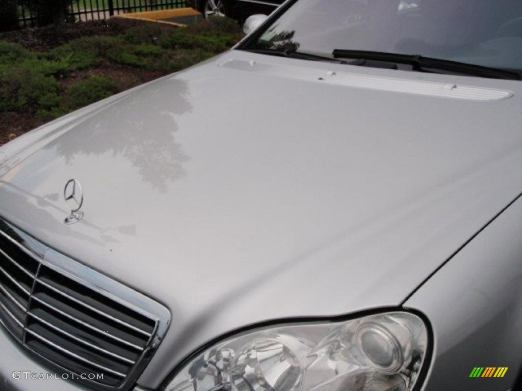 2003 S 500 4Matic Sedan - Brilliant Silver Metallic / Charcoal photo #6