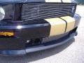 2007 Black/Gold Stripe Ford Mustang Shelby GT-H Convertible  photo #15