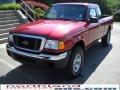 2004 Toreador Red Metallic Ford Ranger XLT SuperCab 4x4  photo #2