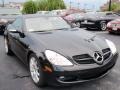 2008 Black Mercedes-Benz SLK 350 Roadster  photo #3