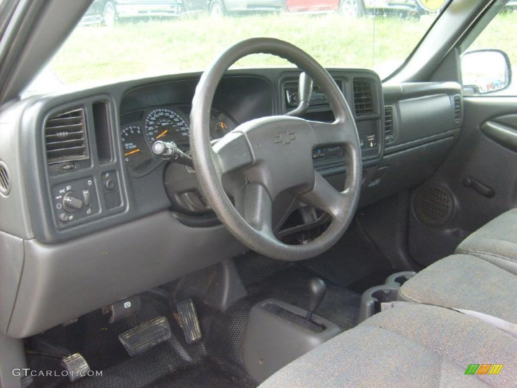 2003 Silverado 2500HD Regular Cab 4x4 Chassis - Light Pewter Metallic / Dark Charcoal photo #13