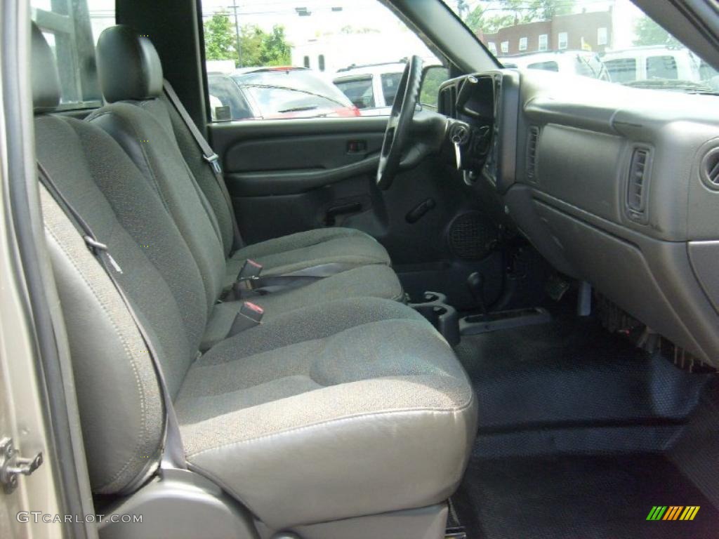 2003 Silverado 2500HD Regular Cab 4x4 Chassis - Light Pewter Metallic / Dark Charcoal photo #19