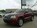 2008 Red Rock Crystal Pearl Jeep Grand Cherokee Limited 4x4  photo #1