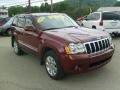 2008 Red Rock Crystal Pearl Jeep Grand Cherokee Limited 4x4  photo #7