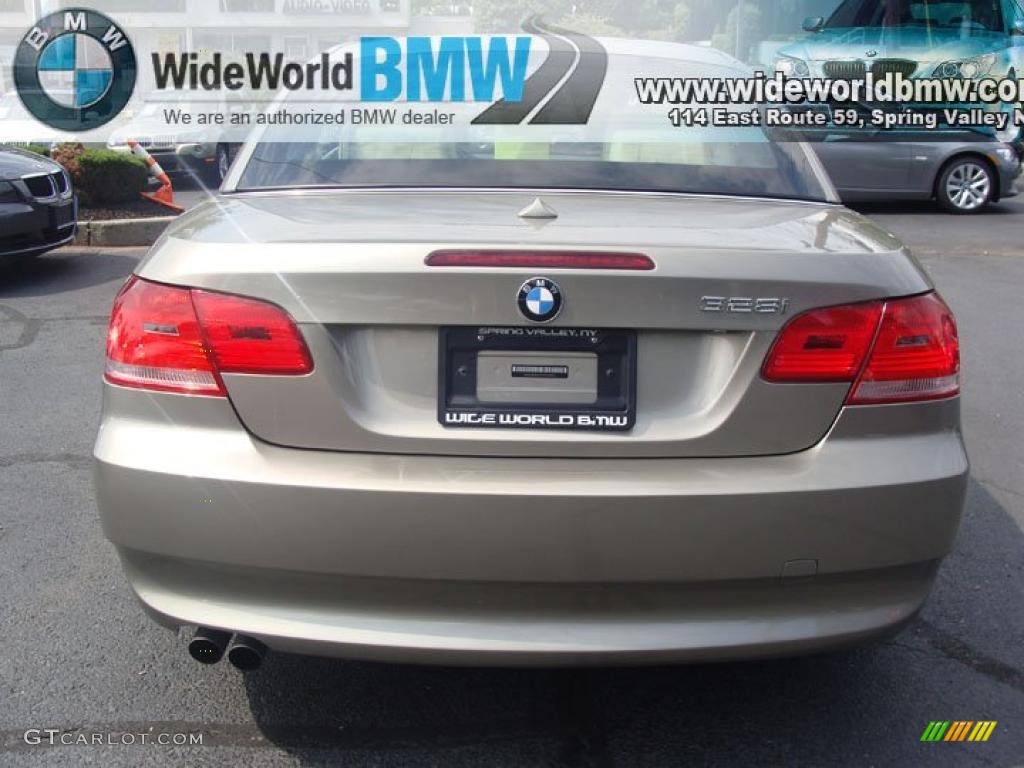 2007 3 Series 328i Convertible - Platinum Bronze Metallic / Cream Beige photo #5