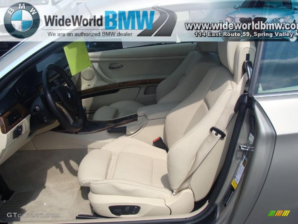 2007 3 Series 328i Convertible - Platinum Bronze Metallic / Cream Beige photo #9