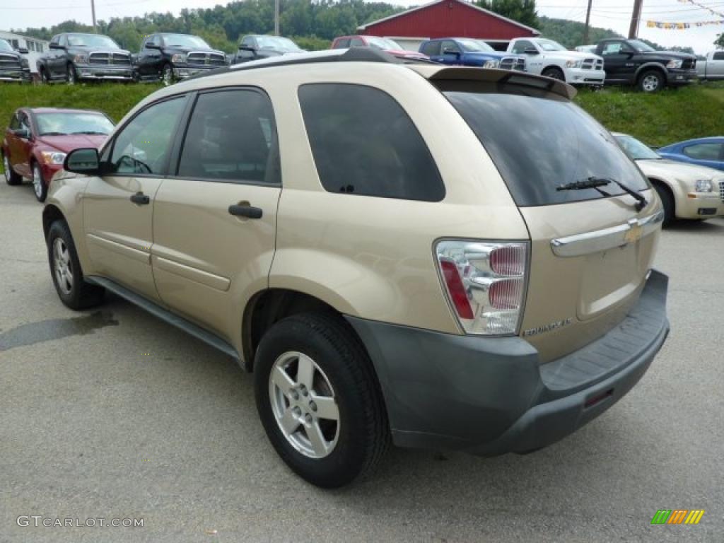 2005 Equinox LS AWD - Sandstone Metallic / Light Cashmere photo #4