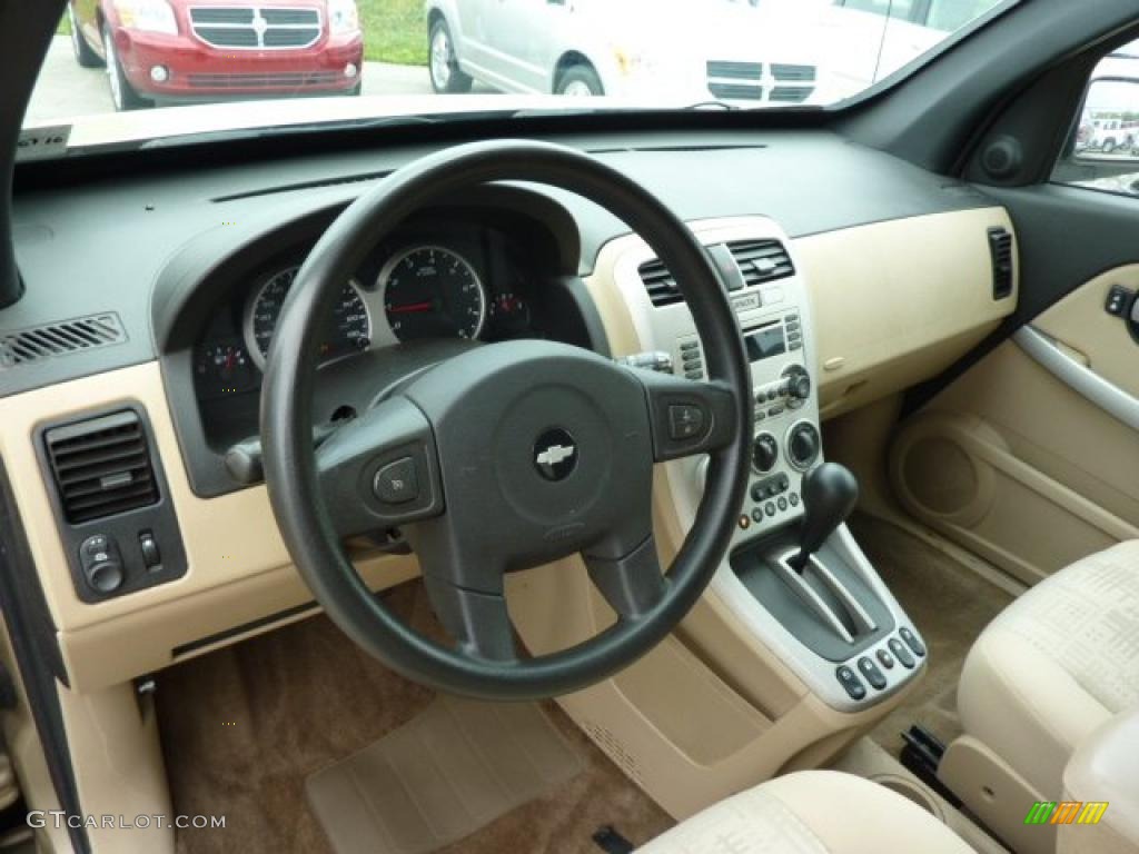 2005 Equinox LS AWD - Sandstone Metallic / Light Cashmere photo #13