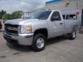 Sheer Silver Metallic 2010 Chevrolet Silverado 2500HD LT Regular Cab 4x4