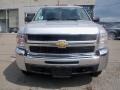 2010 Sheer Silver Metallic Chevrolet Silverado 2500HD LT Regular Cab 4x4  photo #2