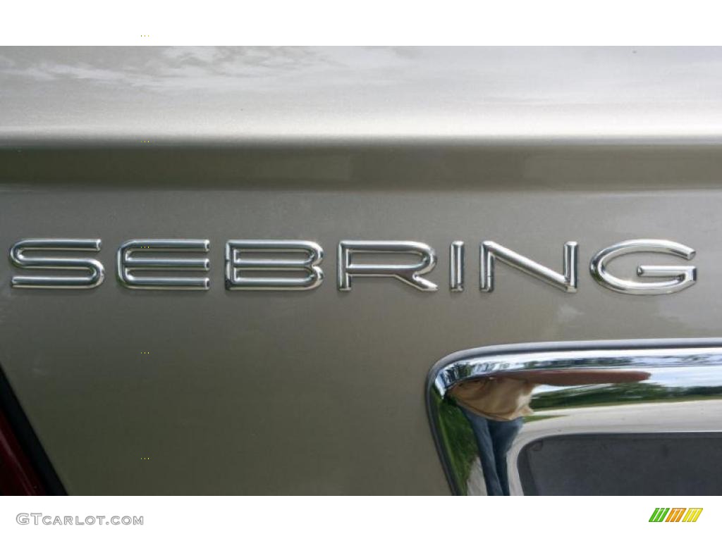 2002 Sebring LXi Convertible - Light Almond Pearl Metallic / Sandstone photo #57