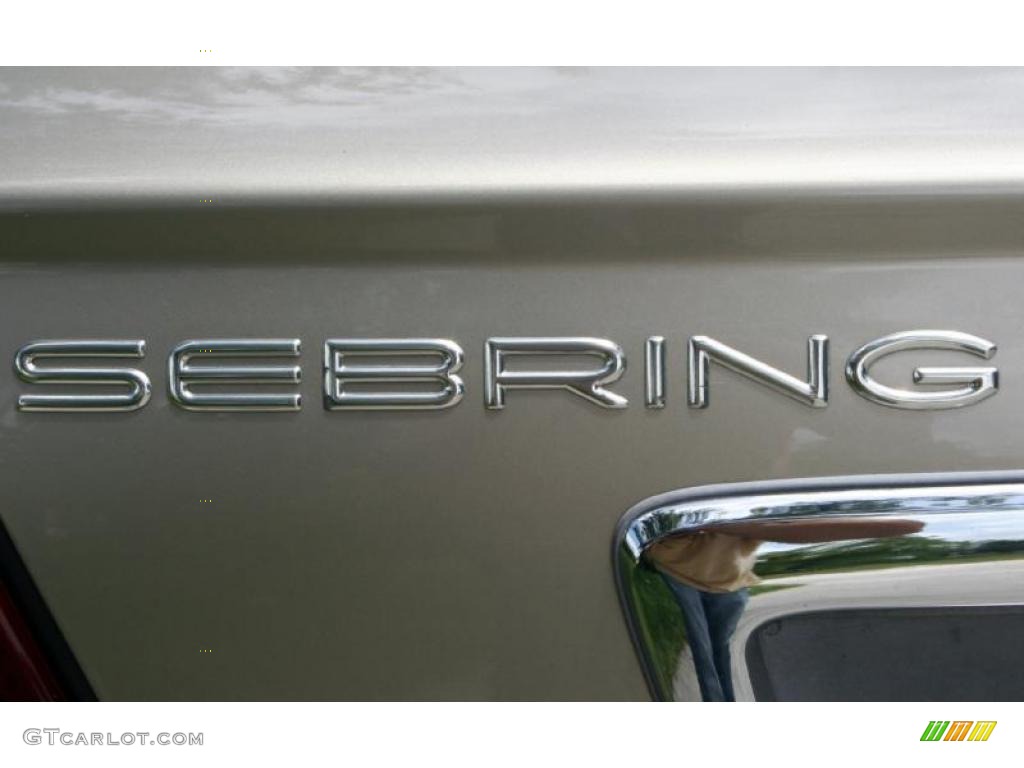 2002 Sebring LXi Convertible - Light Almond Pearl Metallic / Sandstone photo #58