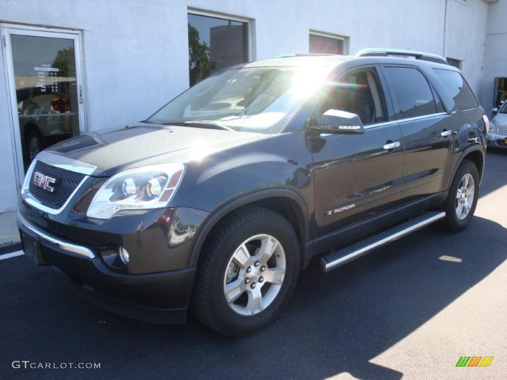 2007 Acadia SLT AWD - Carbon Metallic / Ebony photo #1