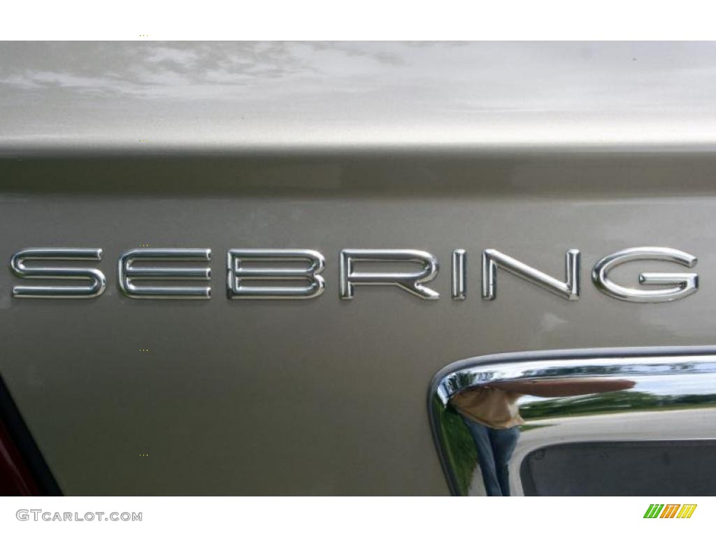 2002 Sebring LXi Convertible - Light Almond Pearl Metallic / Sandstone photo #109