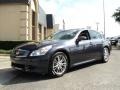 2007 Lakeshore Slate Metallic Infiniti G 35 S Sport Sedan  photo #3