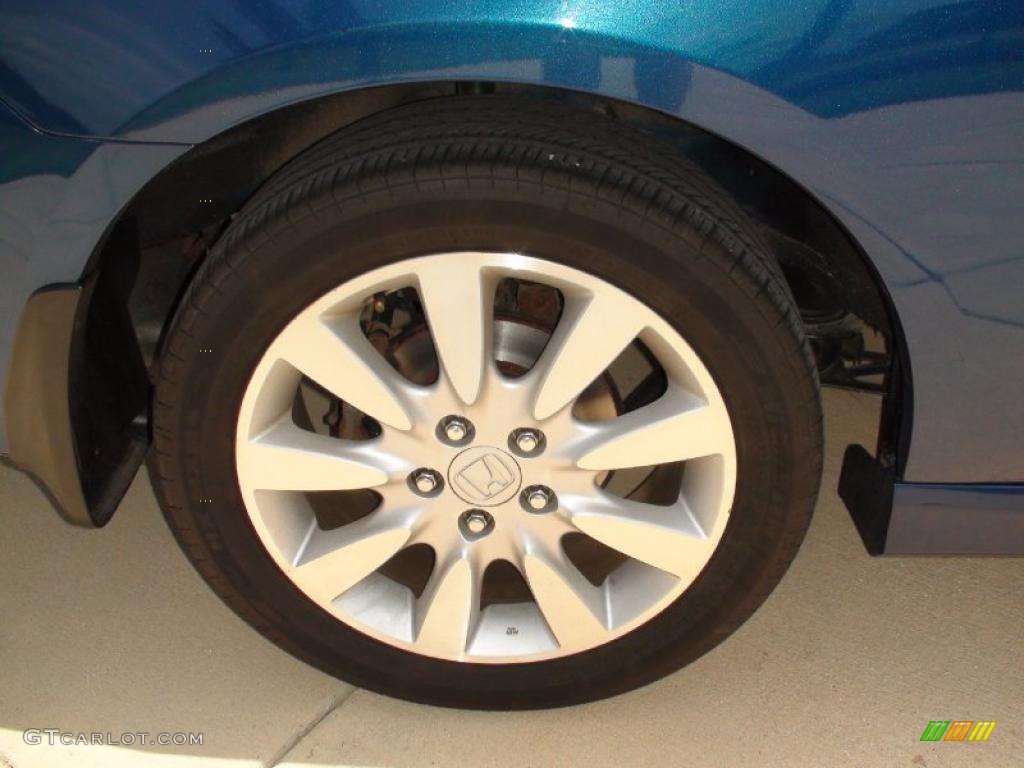 2006 Accord EX V6 Coupe - Sapphire Blue Pearl / Ivory photo #37