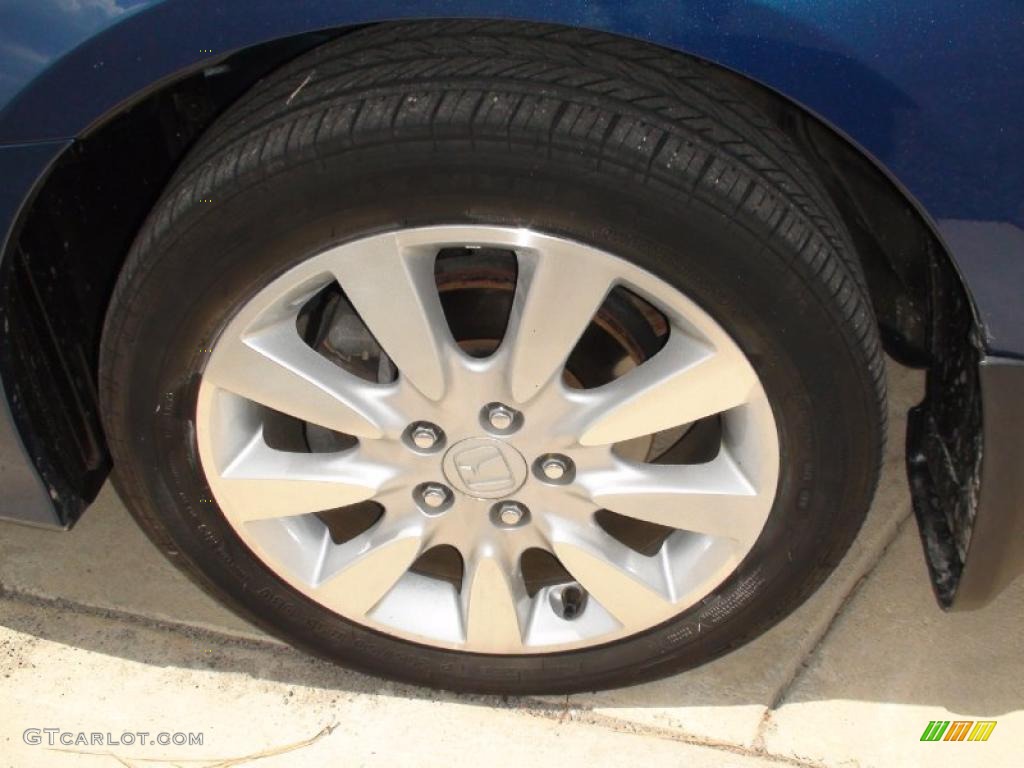 2006 Accord EX V6 Coupe - Sapphire Blue Pearl / Ivory photo #39
