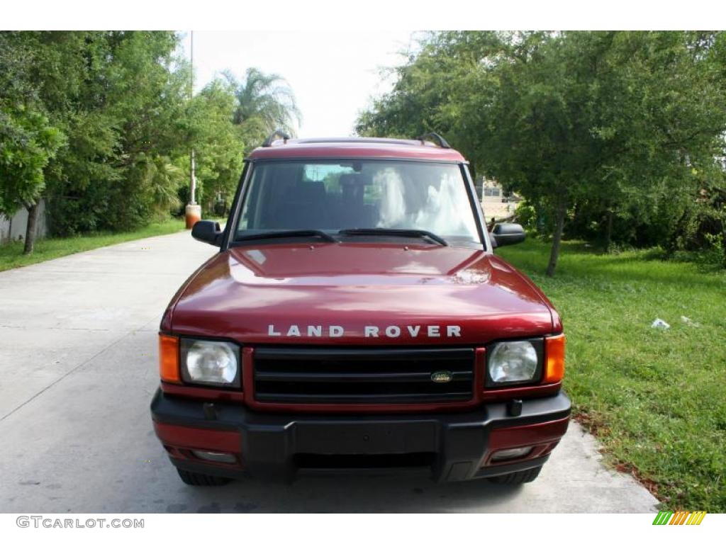 2000 Discovery II  - Rutland Red / Granite Gray photo #16