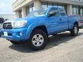 2005 Speedway Blue Toyota Tacoma PreRunner TRD Access Cab  photo #2