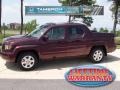 2008 Dark Cherry Pearl Honda Ridgeline RTL  photo #1