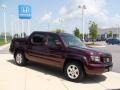 2008 Dark Cherry Pearl Honda Ridgeline RTL  photo #3