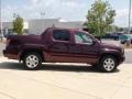 2008 Dark Cherry Pearl Honda Ridgeline RTL  photo #4