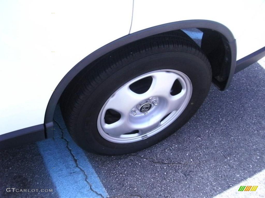2009 CR-V LX - Taffeta White / Gray photo #7