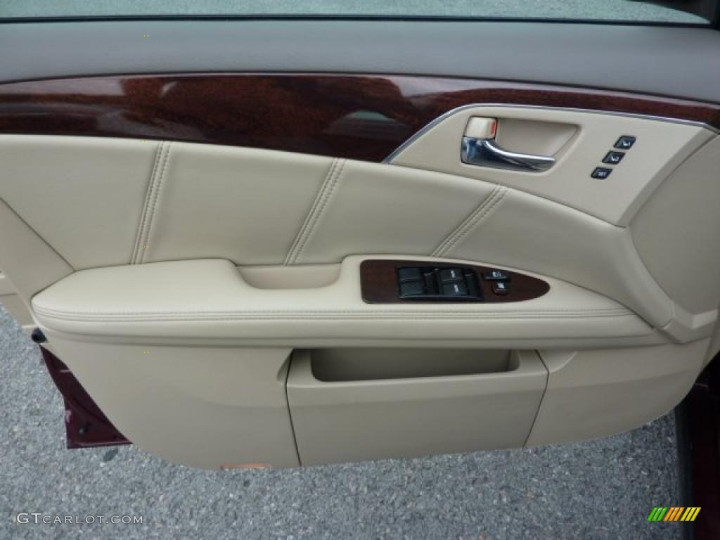 2008 Avalon Limited - Cassis Red Pearl / Ivory Beige photo #12