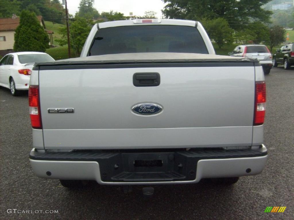 2004 F150 FX4 SuperCrew 4x4 - Silver Metallic / Black photo #6